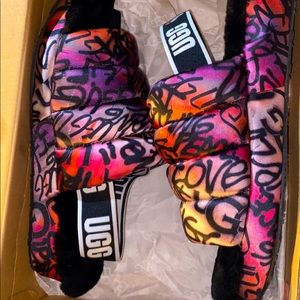 Ugg Graffiti Slides